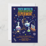 Science Invitations d'anniversaire<br><div class="desc">Préparez-vous à une fête scientifique avec notre Invitation Anniversaire de enfant de la Chimie Set! Cette invitation à thème scientifique présente des accents néons, parfaits pour les jeunes aspirants scientifiques. Invitation vos invités à se joindre à l'amusement et l'excitation d'une soirée de chimie inoubliable. Que les expériences et les découvertes...</div>