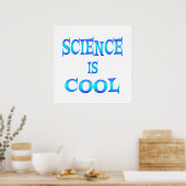 Science is Cool Poster (Keuken)