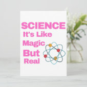 SCIENCE It's Like Magic, But Real Kaart (Staand voorkant)
