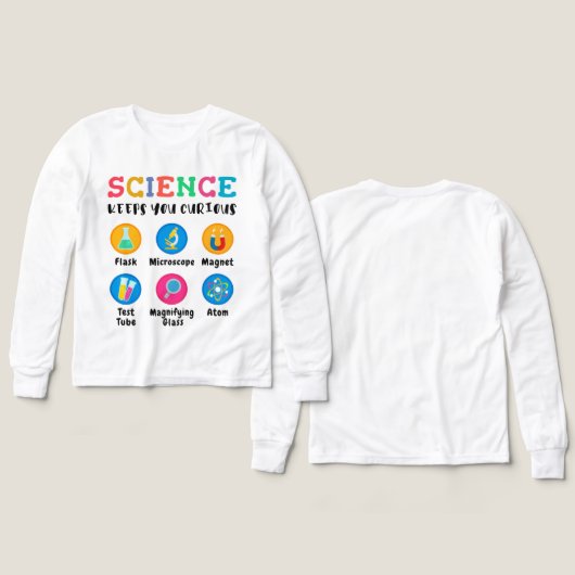 Science keeps you curious (Motif Recto et Verso)