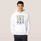 Science keeps you curious hoodie (Voorkant volledig)