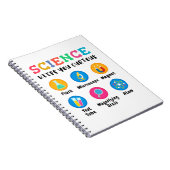 Science keeps you curious notitieboek (Rechterzijde)