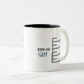 Science Lab Beaker Gepersonaliseerde Witte Mok (Voorkant rechts)