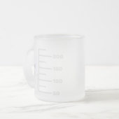 Science Lab Beaker Personalized Mug Matglas Koffiemok (Voorkant links)