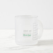 Science Lab Beaker Personnalisé Big Étiquette Mug (Devant droit)