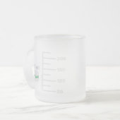 Science Lab Beaker Personnalisé Big Étiquette Mug (Devant gauche)