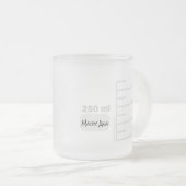 Science Lab Beaker Specialized Big Label Mok (Voorkant rechts)