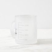 Science Lab Beaker Specialized Big Label Mok (Voorkant links)