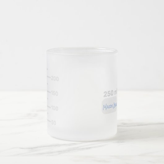 Science Lab Beaker Specialized Big Label Mok (Center)