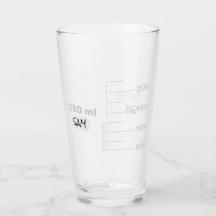 Science Lab Beaker Verre de boisson personnalisée