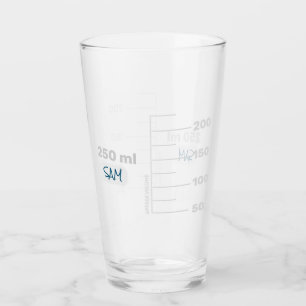 Science Lab Beaker Verre de boisson personnalisée