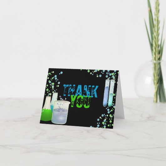 Science Lab Merci d'anniversaire (Devant)