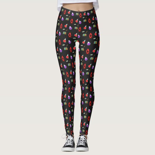 Science Lab Pattern Leggings (Voorkant)