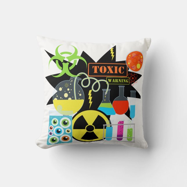 Science Lab Pillow Kussen (Voorkant)