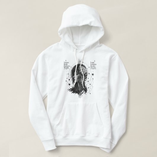Science Logic Cybernetic Mind Sweat à capuche (Design devant)