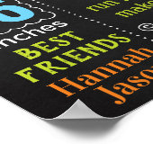 Science Mad Scientist Birthday-alkboard Poster (Hoek)