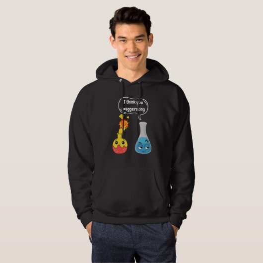 Science Magic Fun Experiments For Students Chemist Hoodie (Voorkant volledig)