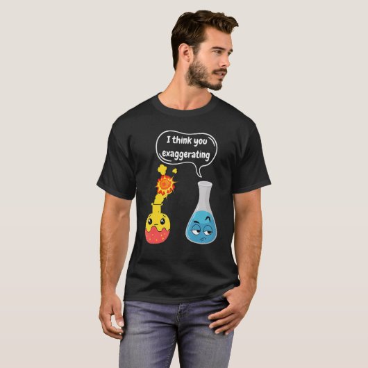 Science Magic Fun Experiments For Students Chemist T-shirt (Voorkant volledig)