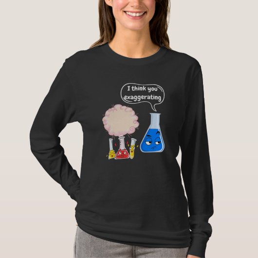 Science Magic Fun Experiments For Students Chemist T-shirt (Voorkant)