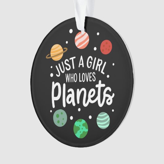 Science Nerd fille spatiale qui aime les planètes (devant)