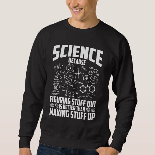 Science Nerd Mathematician Chemist Physicist Trui (Voorkant)
