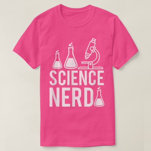 Science Nerd Science Chemistry Biology Physics Tea T-shirt (Design voorkant)
