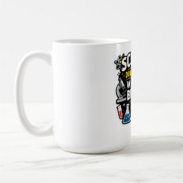 Science Over Belief – Funny Science Quote Design Koffiemok