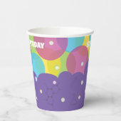 Science Party Cup - Kind's Birthday Party Cup Papieren Bekers (Links)