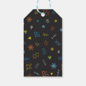 Science Party Favoriser les étiquettes en bleu (Dos)