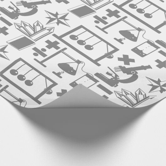 Science Pattern Cadeaupapier (Hoek)