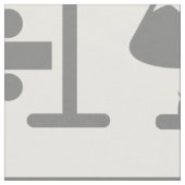 Science Pattern Stof (Close Up)