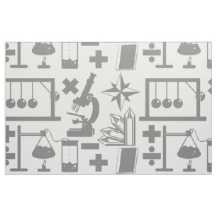 Science Pattern Stof