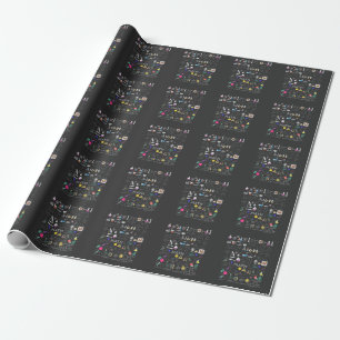 Science Physics Wiskunde Chemistry Biology Astrono Cadeaupapier