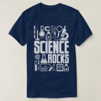 Science Rocks Lab Chemistry Biology Equipment T-sh