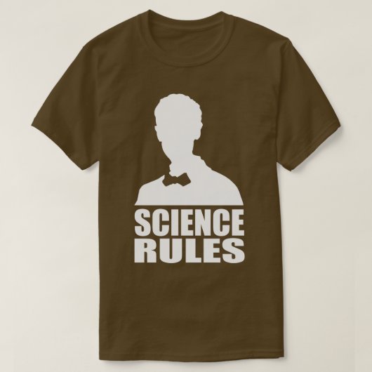 Science Rules 1 T-shirt (Design voorkant)