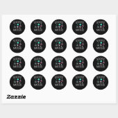 Science S - Funny Science Pun Sticker 1 (Vel)