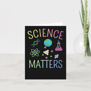 Science S - Funny Science Pun Sticker Kaart