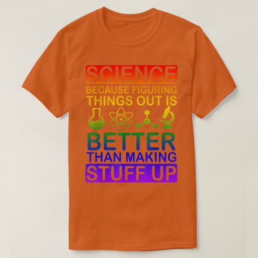 Science Shirt, Science Shirt, Science is Real, Sci T-shirt (Design voorkant)