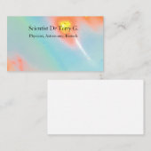 Science Sun Sky Space Spirituele Visitekaartjes (Voorkant / Achterkant)