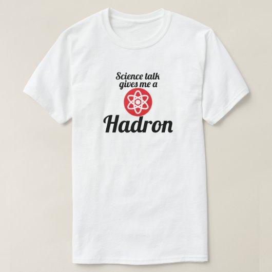 Science Talk Funny T-shirt (Design voorkant)