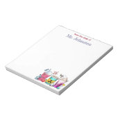 Science Teacher Appreciation Coffee gepersonalisee Notitieblok (Gedraaid)