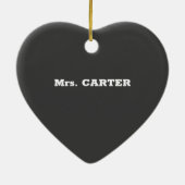 Science Teacher Appreciation Day, Geweldige Keramisch Ornament (Achterkant)