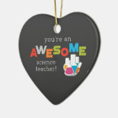 Science Teacher Appreciation Day, Geweldige Keramisch Ornament (Links)