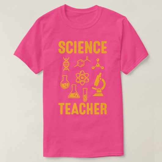 Science Teacher First Day of School Funny Back To T-shirt (Design voorkant)