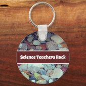 Science Teachers Rock Classroom Appreciation Sleutelhanger (Voorkant)