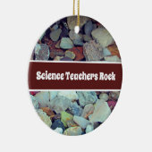 Science Teachers Rock Holiday Class Appreciation Keramisch Ornament (Rechts)