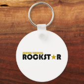 Science Teaching Rockstar Sleutelhanger (Voorkant)