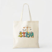 Science Technology Engineering Mathematics STEM Tote Bag (Voorkant)