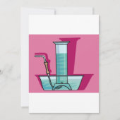 Science Test Tube Kaart (Voorkant)