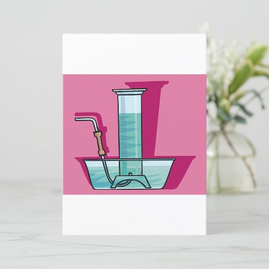 Science Test Tube Kaart